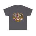 Deacon & Deaconess Heart Logo T-Shirt — Church Ministry Tee (Purple & Gold)
