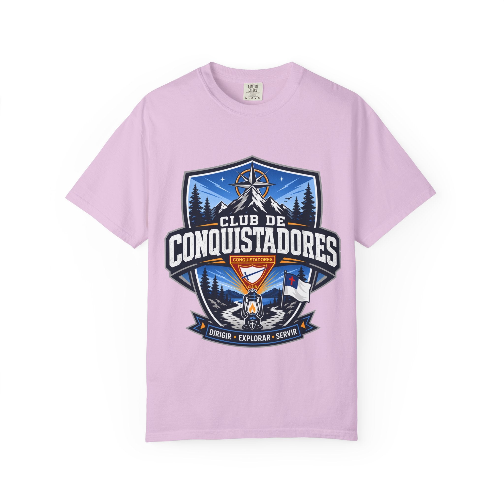 Camiseta unisex para adultos Club des Conquistadores | Linterna