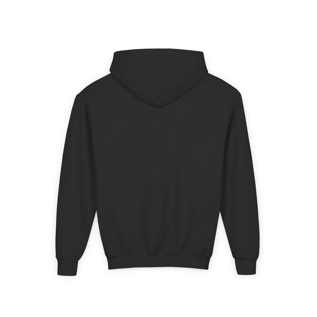 Pathfinder Youth Hoodie — Graphic Youth Pullover with Bold Script Logo