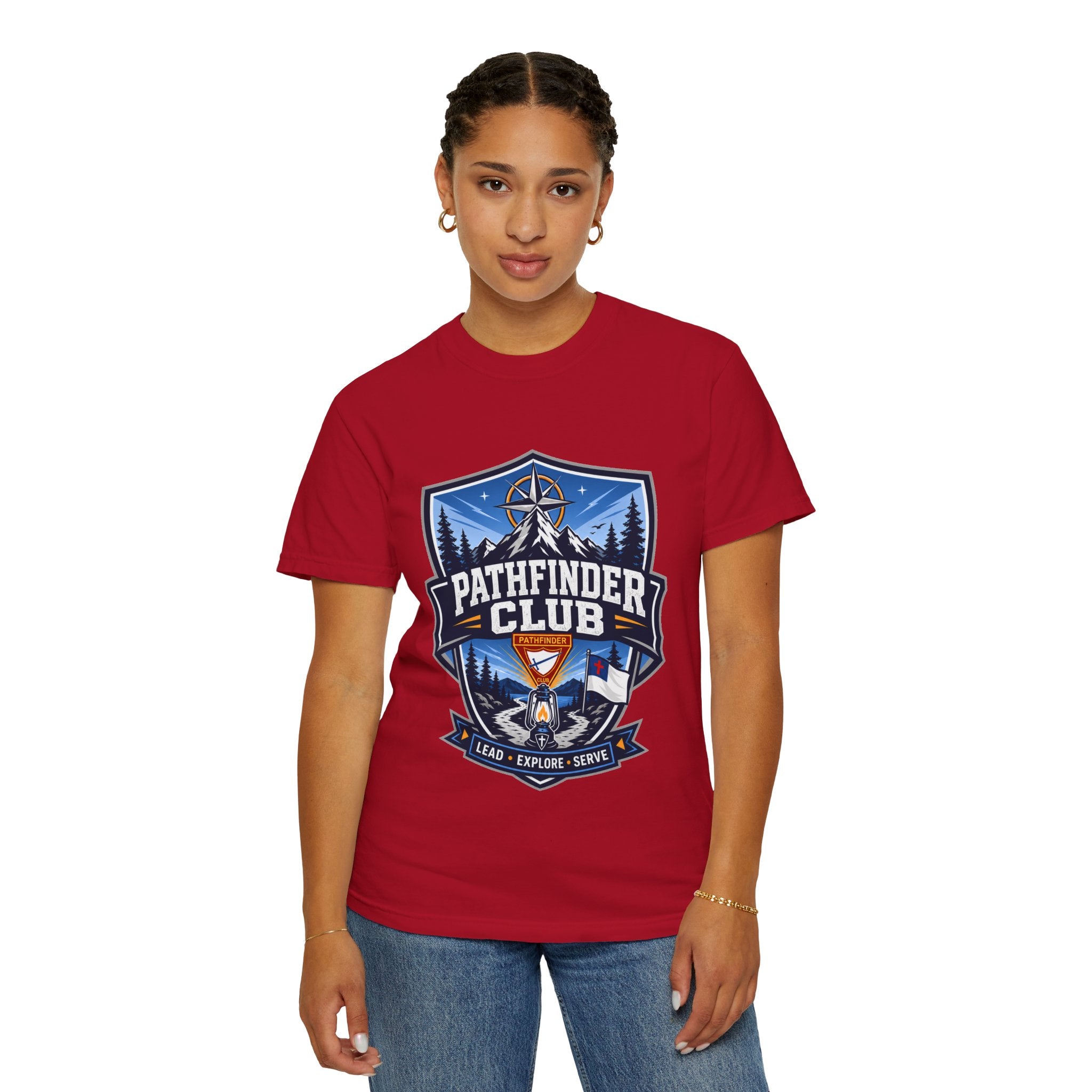 Pathfinder Club Adult Unisex T-shirt | Lantern