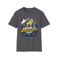 World Ambassador Day Adult Unisex T-Shirt | Christian Faith Cross Globe Design