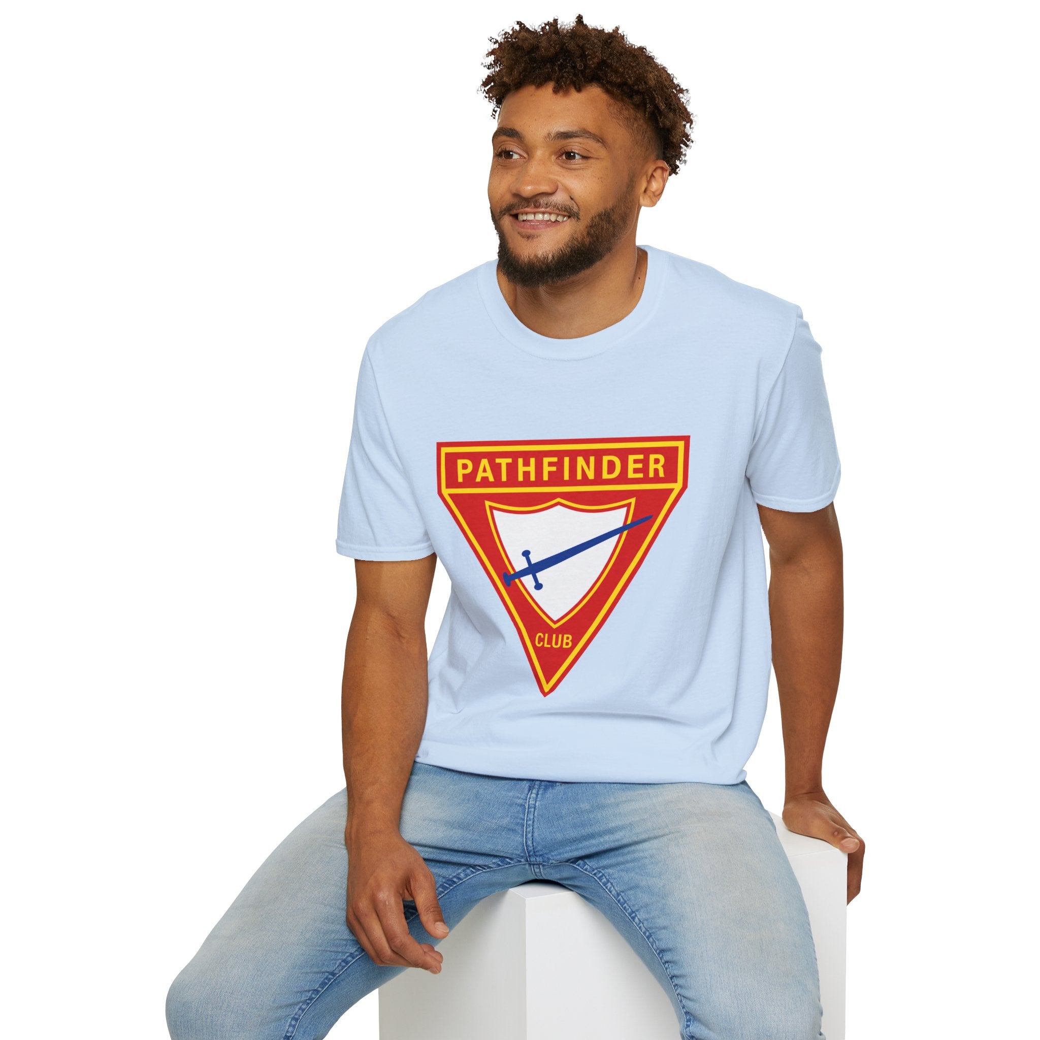 Pathfinder Club T-Shirt — Retro Shield Logo Tee