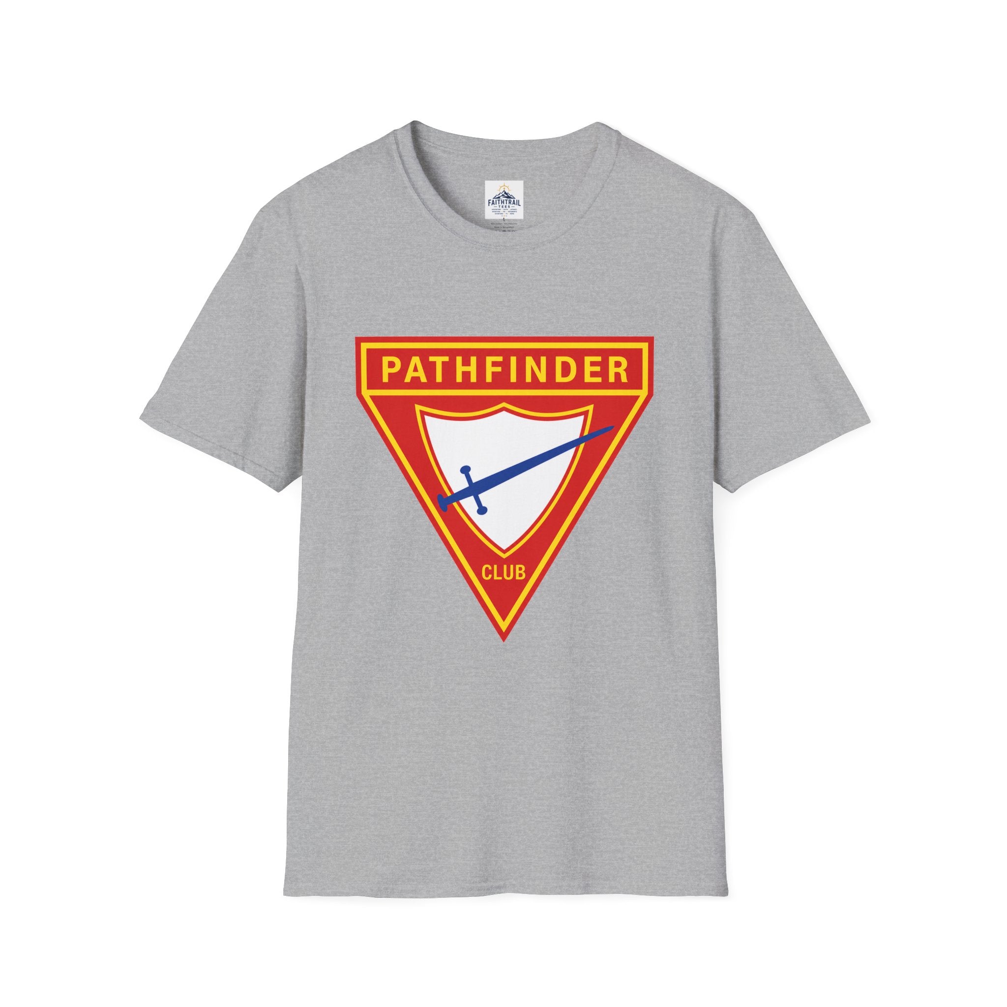Pathfinder Club T-Shirt — Retro Shield Logo Tee