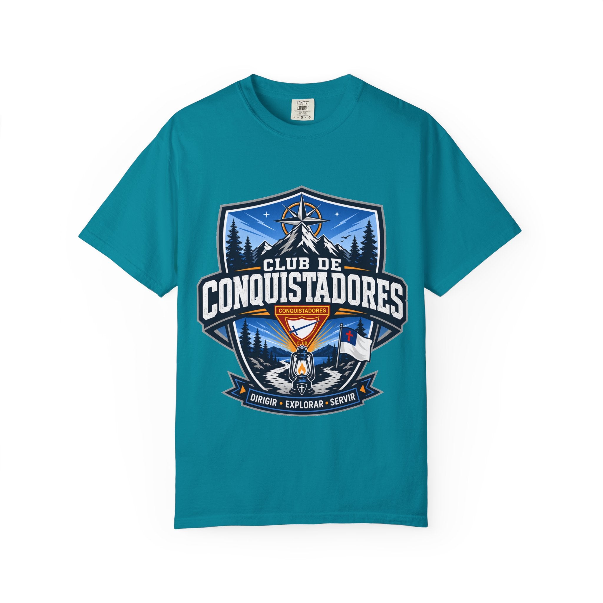 Camiseta unisex para adultos Club des Conquistadores | Linterna