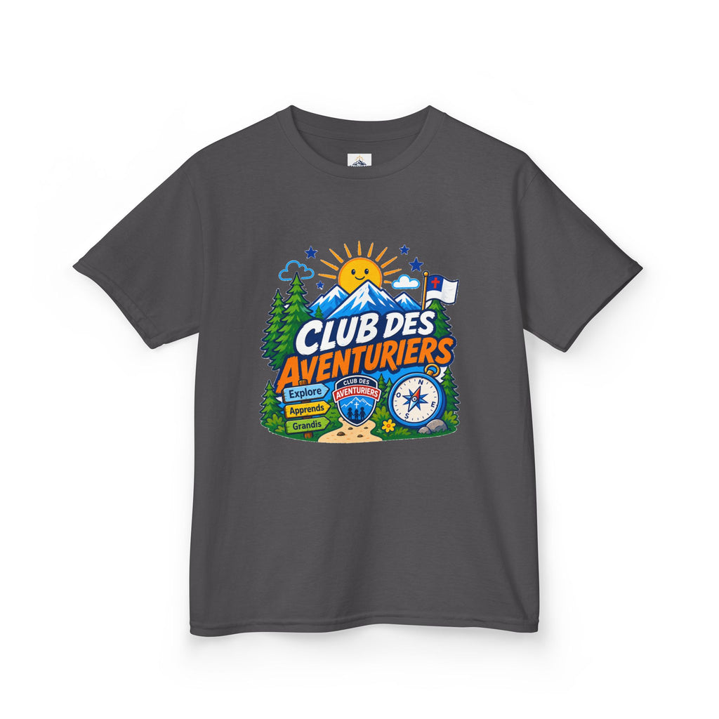 Club des Aventuriers T-Shirt (Enfants) | Camping Boussole et Soleil