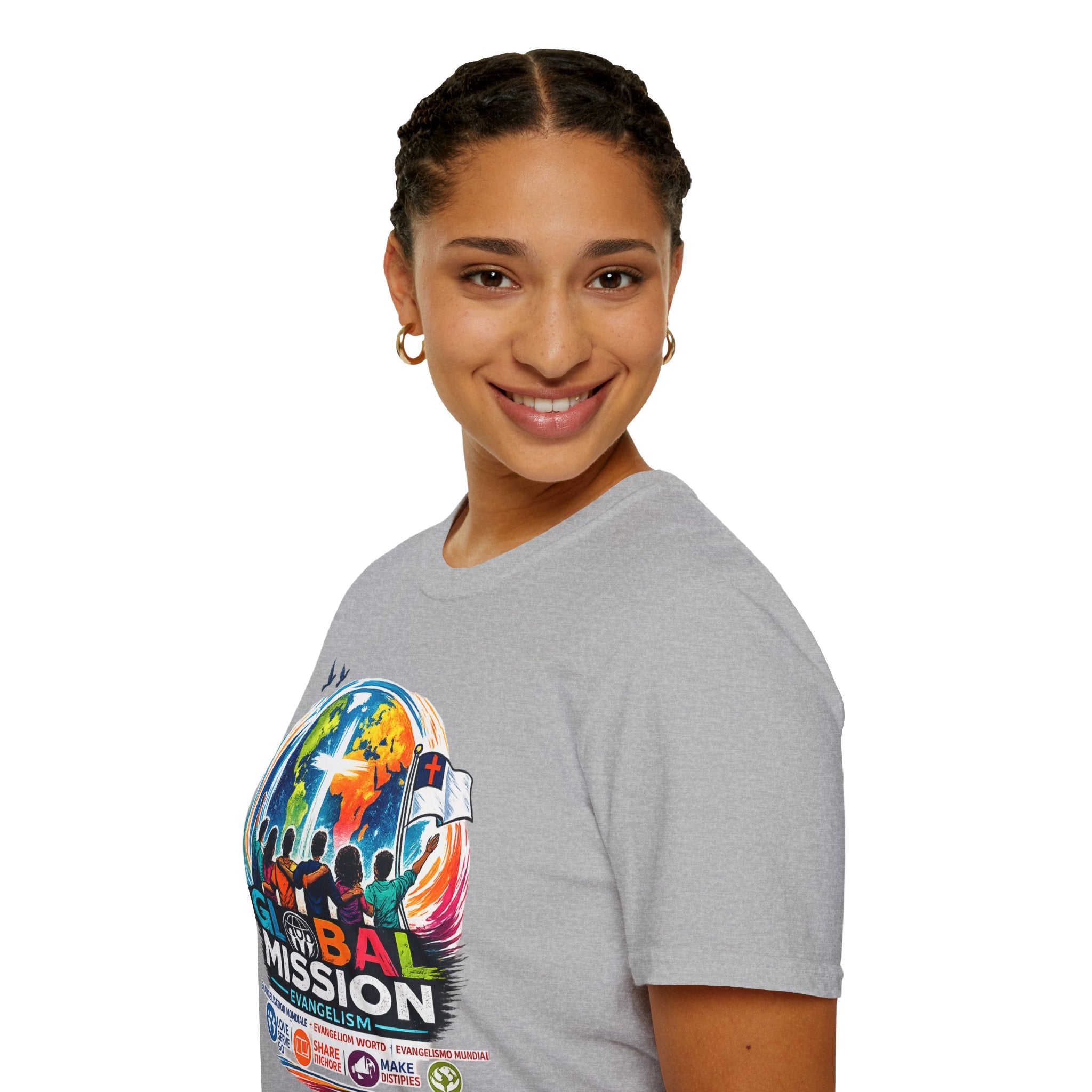 Global Mission T-Shirt — Christian Outreach Faith Tee