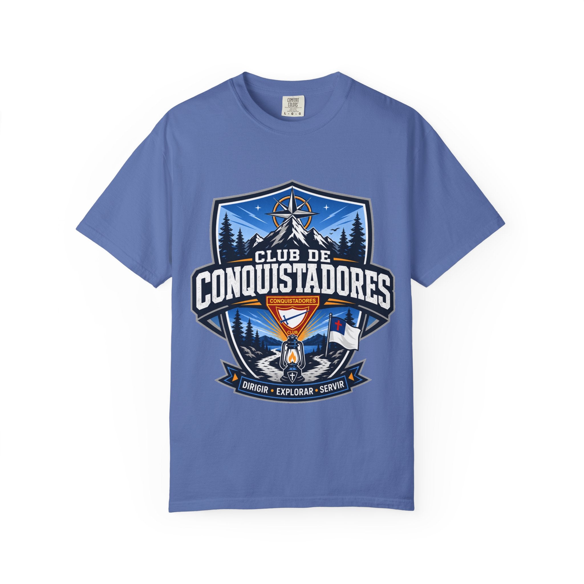 Camiseta unisex para adultos Club des Conquistadores | Linterna