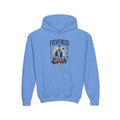 Pathfinder Cross Silhouette youth hoodie | Christian scout adventure design