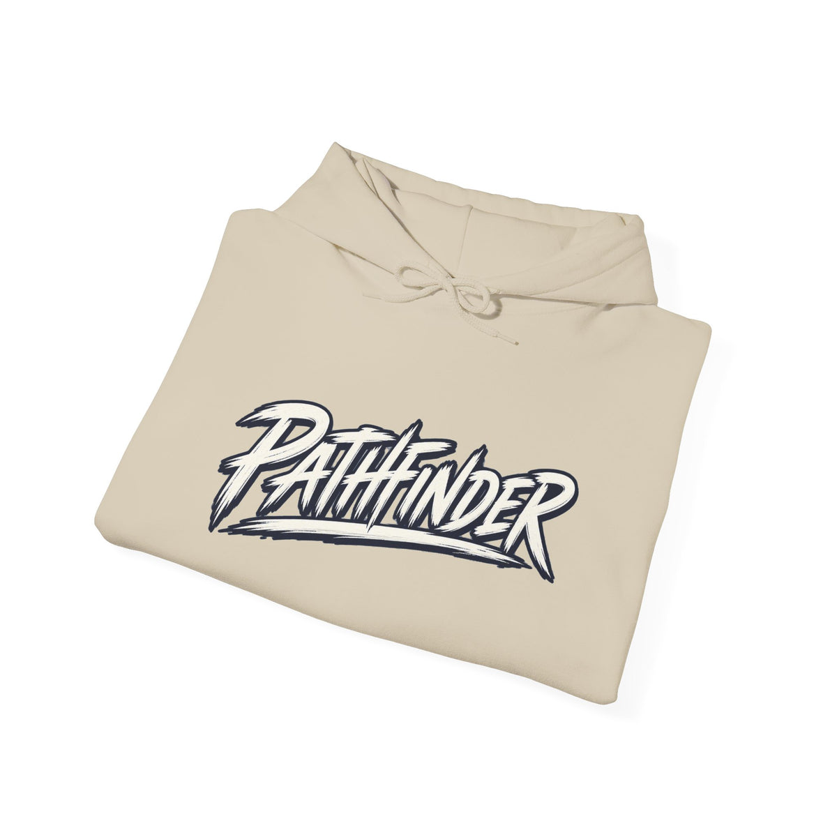 Pathfinder Graphic Hoodie — Retro Script Logo Pullover