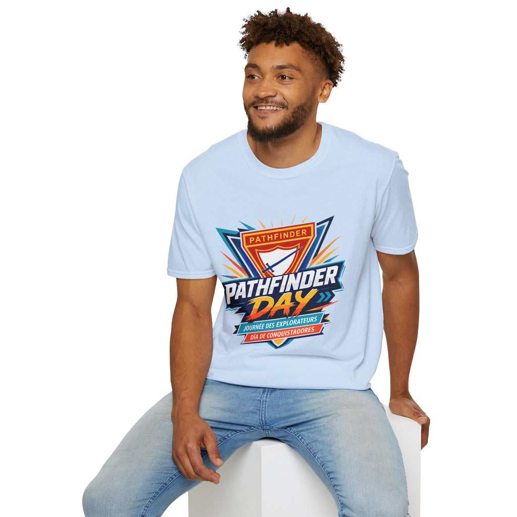 Pathfinder Day T-Shirt — Retro Badge Graphic Tee for Scouts & Explorers