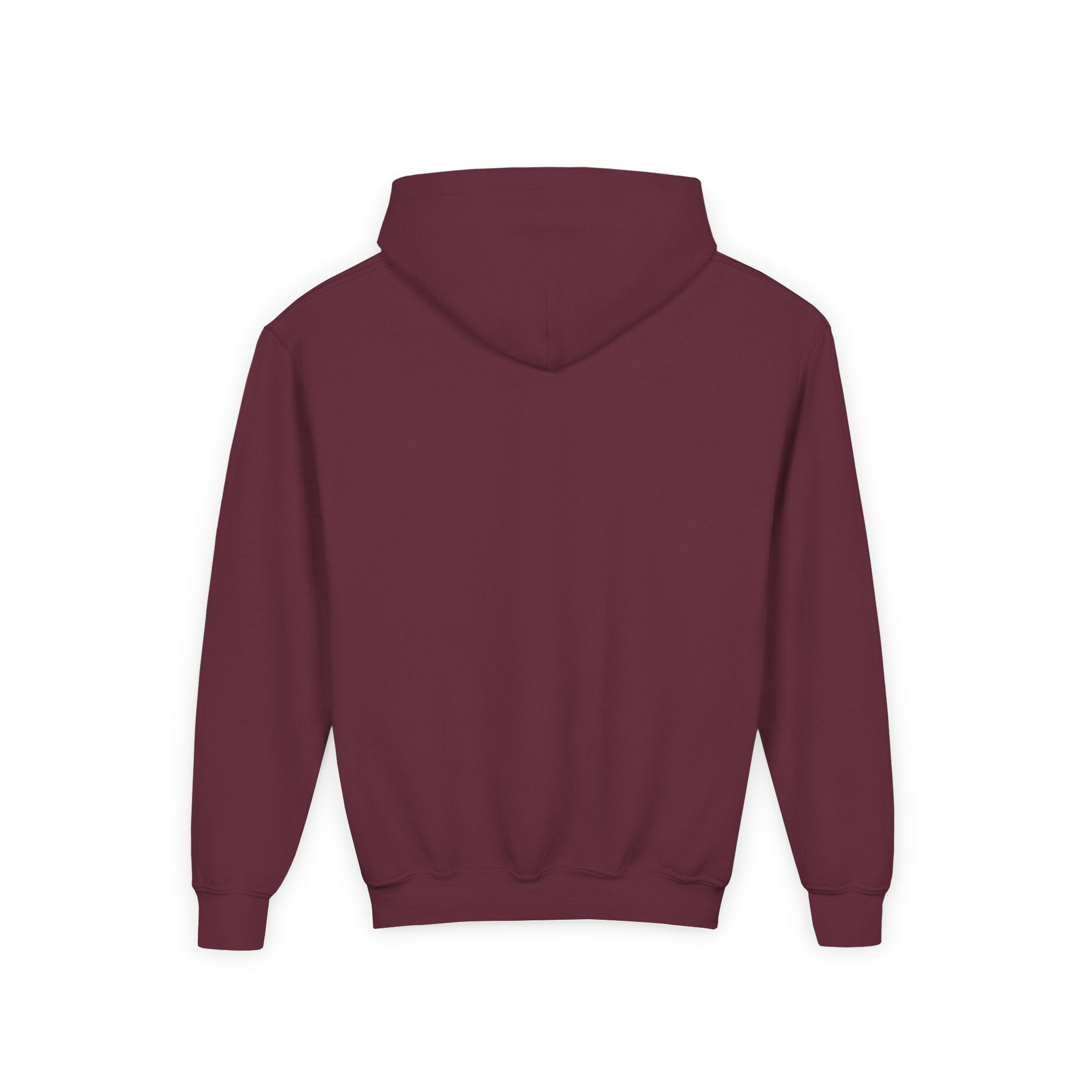 Pathfinder Cross Silhouette youth hoodie | Christian scout adventure design