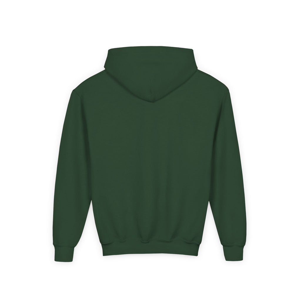 Pathfinder Youth Hoodie — Graphic Youth Pullover with Bold Script Logo