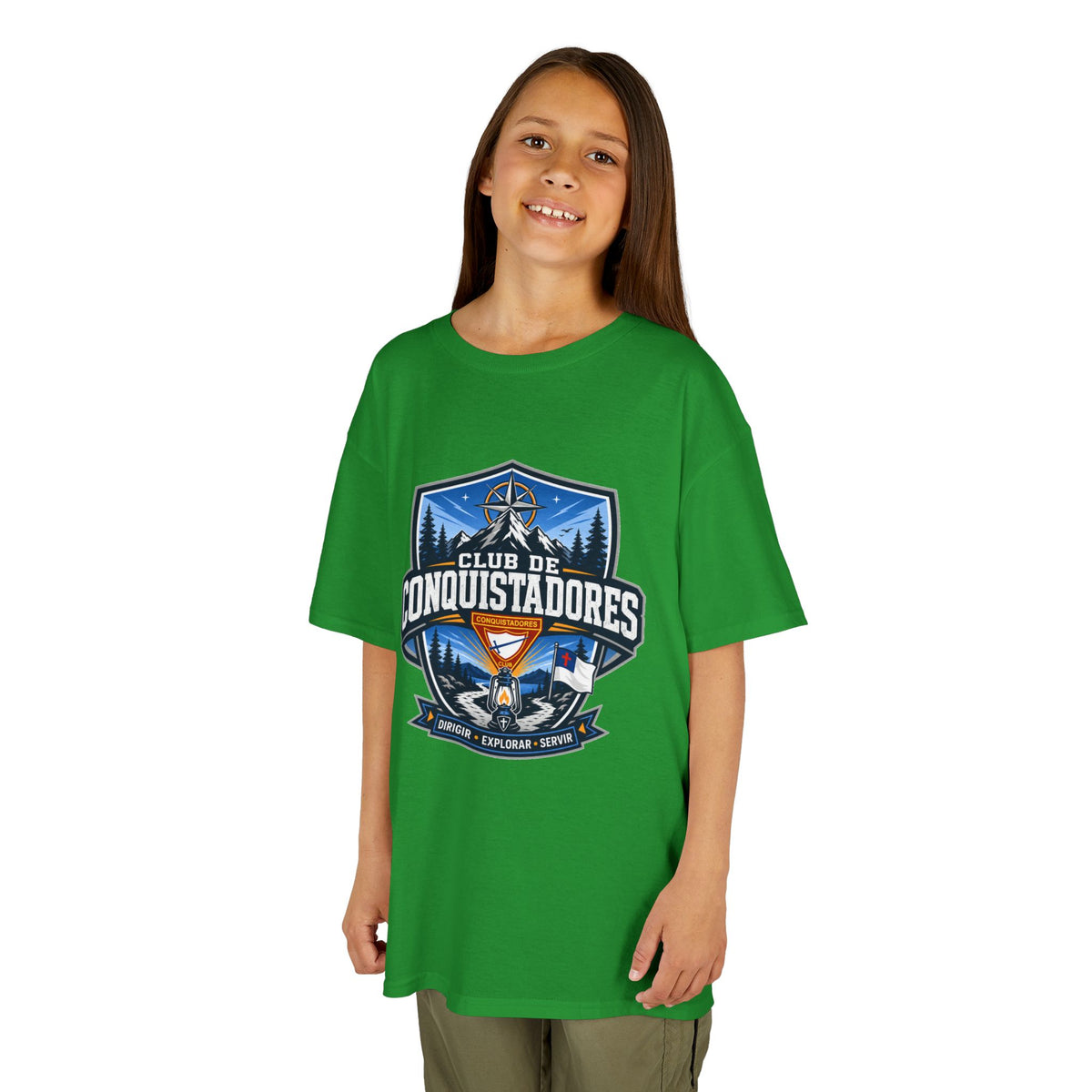 Camiseta Unisex para Niños Club des Conquistadores | Linterna