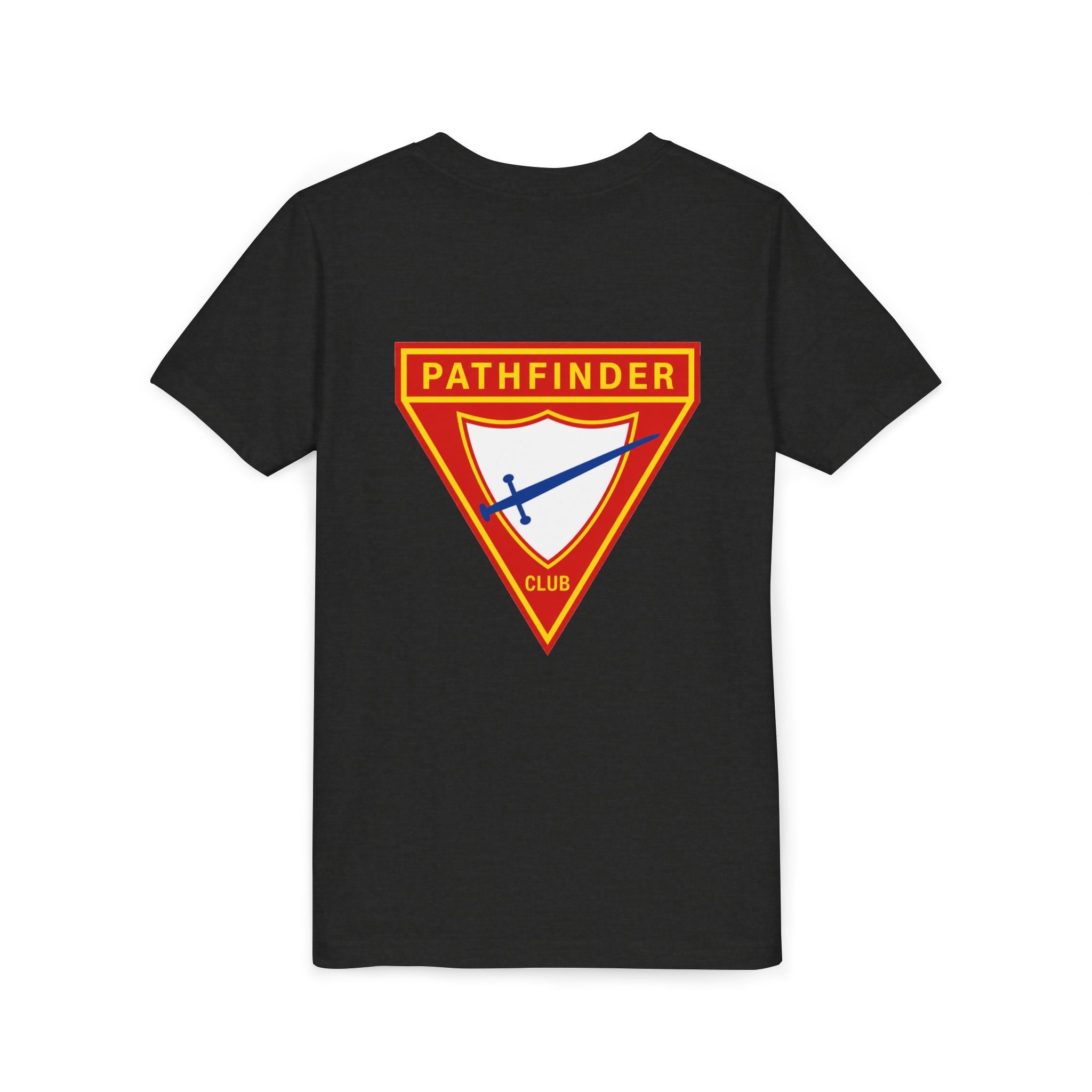 Pathfinder Club Youth Tee — Pathfinder Shield Emblem Short Sleeve Shirt