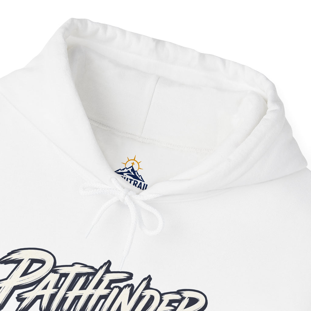 Pathfinder Graphic Hoodie — Retro Script Logo Pullover