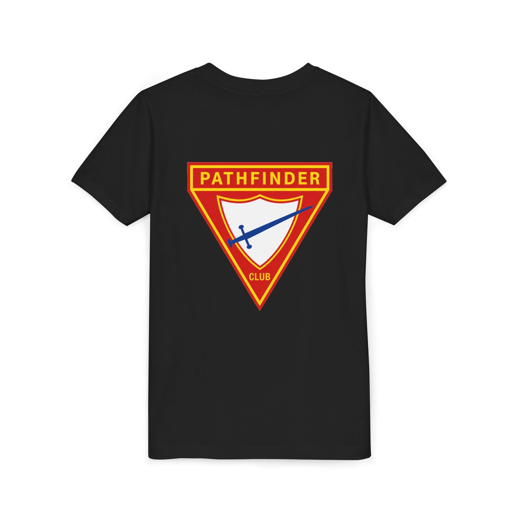 Pathfinder Club Youth Tee — Pathfinder Shield Emblem Short Sleeve Shirt