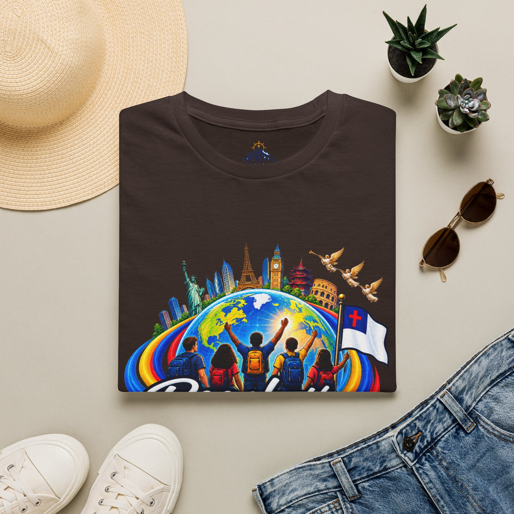 Reach the Nations T-Shirt — Global Missions Christian Outreach Tee