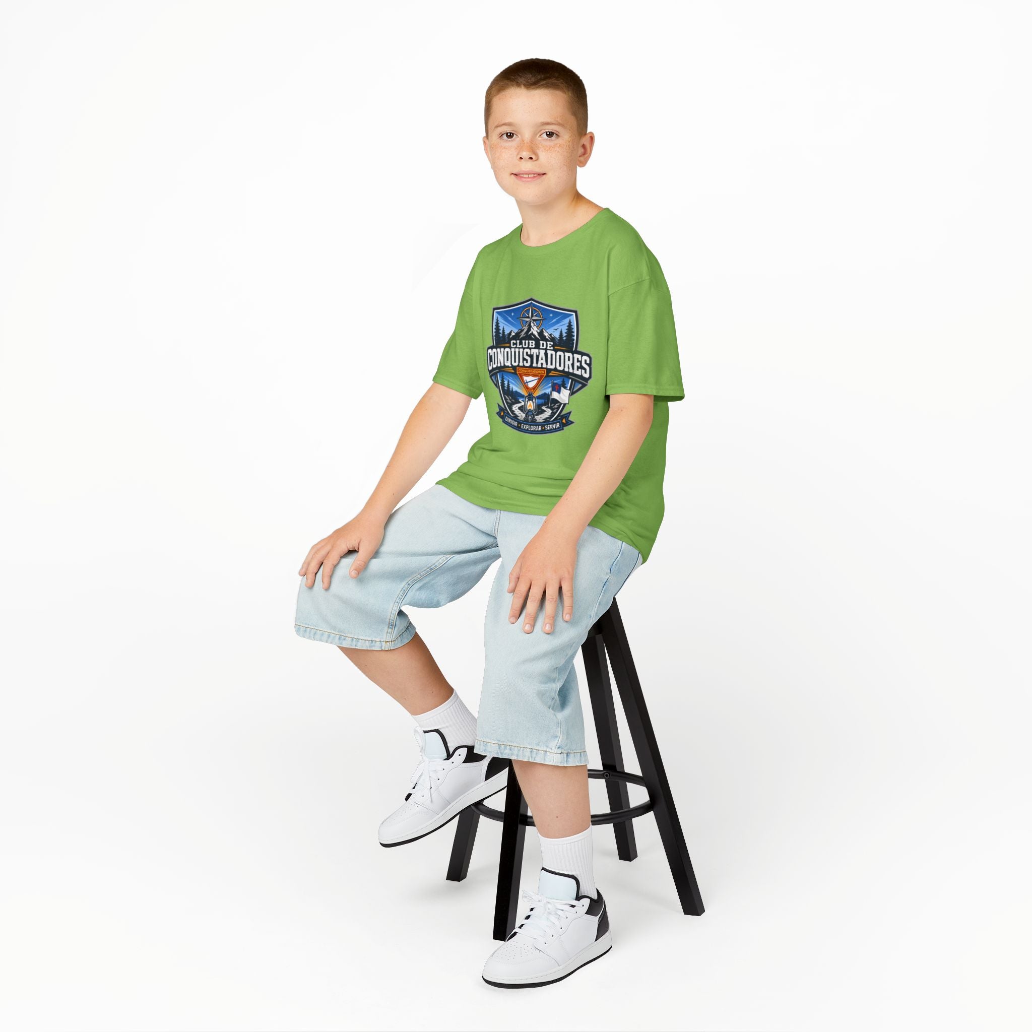 Camiseta Unisex para Niños Club des Conquistadores | Linterna